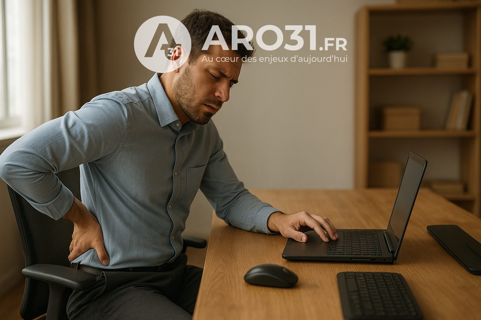 Mauvaise posture au bureau : comment éviter les douleurs chroniques