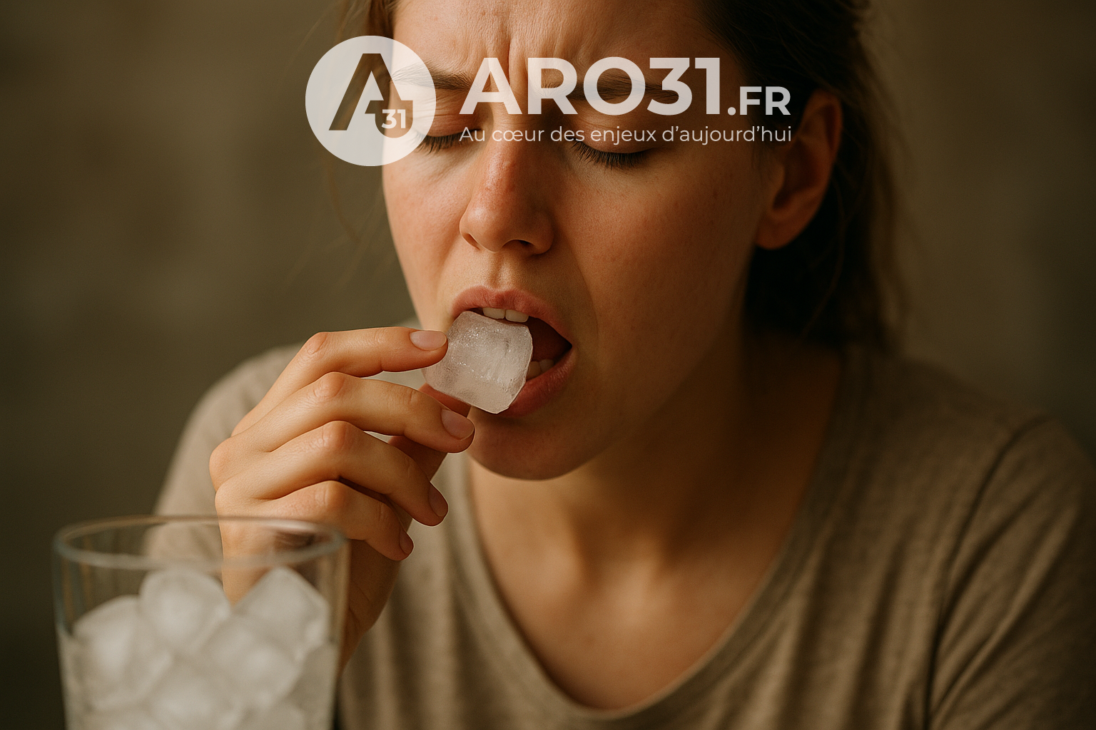 Envie de mâcher de la glace : pica, carence ou simple habitude ?