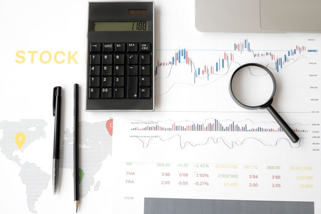 Graphique de croissance illustrant la progression d'un investissement financier dans le temps